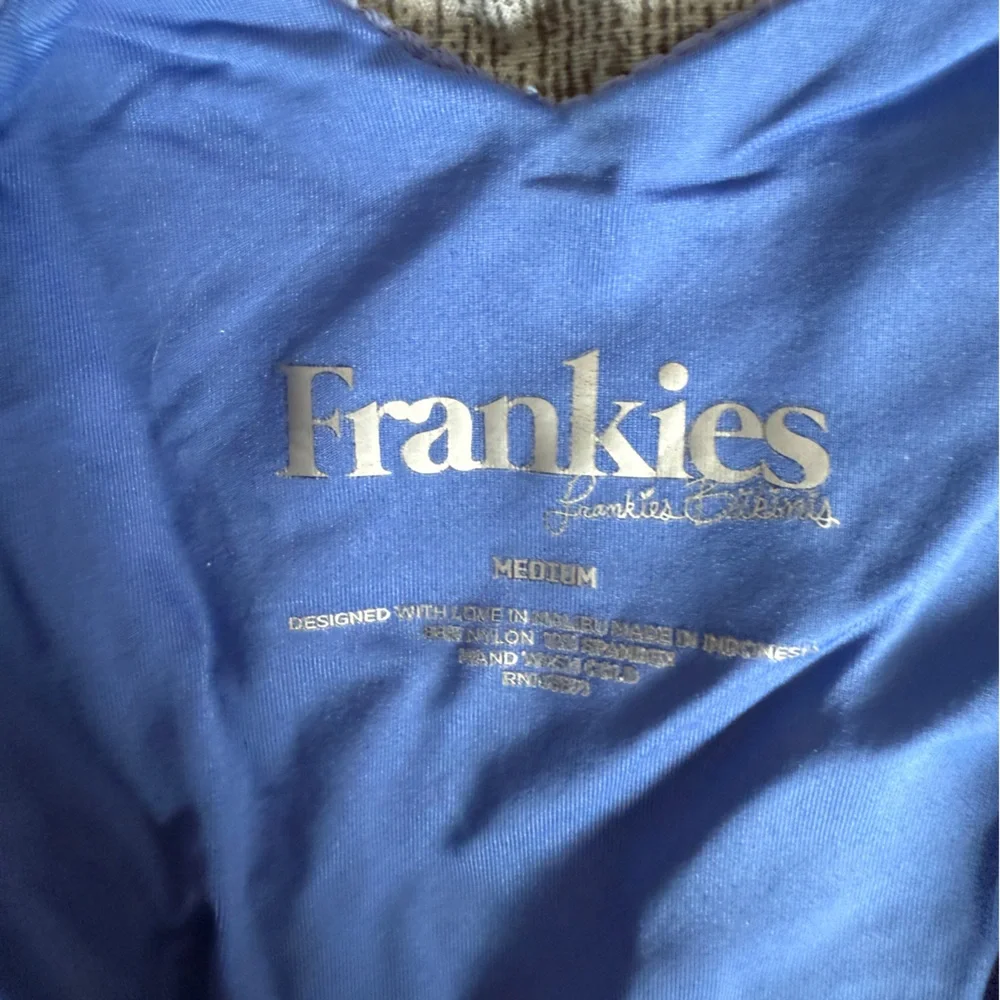 Frankie's Bikinis Vibrant Blue Set